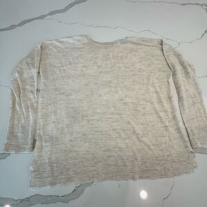 Lululemon Women's Cream Knit Sweater